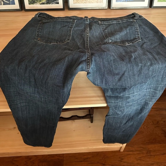 Kut from the Kloth straight leg dark jeans - size 18 - Picture 3 of 4
